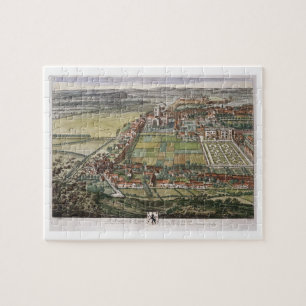 Het perspectief van Nottingham uit het Oosten gegr Legpuzzel