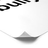 het pesten beëindigen poster (Hoek)