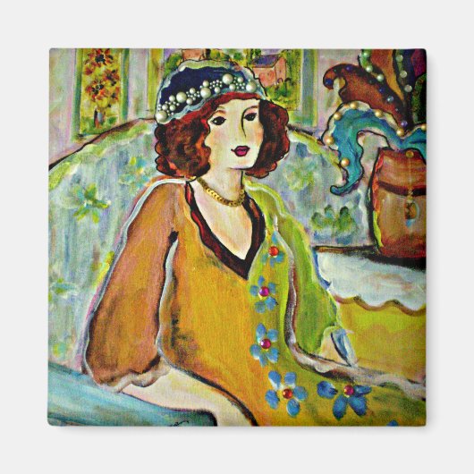 Het Pet Pearl Magneet (Voorkant)