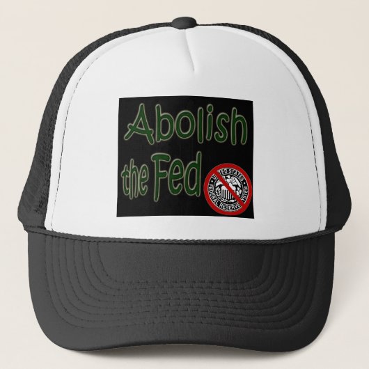 Het Pet van de Fed Tea Party afschaffen (Voorkant)