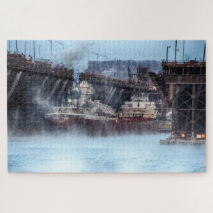Het Philip R Clarke-schip in Two Harbors Minnesota Legpuzzel