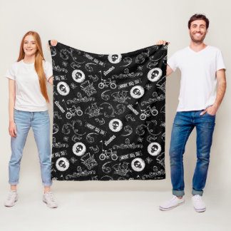 Het Pictogrampatroon van Goonies Fleece Deken