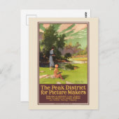 Het piek district voor afbeeldingen Poste Briefkaart (Voorkant / Achterkant)