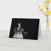 Het piepende wenskaart van de Majesteit Kaart (Gele Bloem)