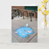 het pigfishing met bieten kaart (Gele Bloem)