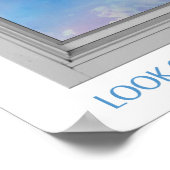 Het pingelen vliegt-kijkt uit Uw Venster Poster (Hoek)