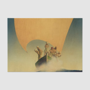 “Het Piratenschip” door Maxfield Parrish Tissuepapier