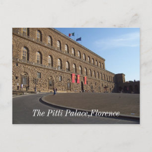 Het Pitti-paleis, Florence Briefkaart