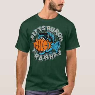 Het Pittsburgh Piranhas Basketbalteam T-shirt