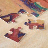 Het plaatsen van de indringers door Maynard Dixon Legpuzzel (Zijkant)