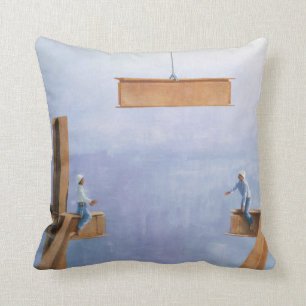 Het plaatsen van de Laatste Verbinding Kussen