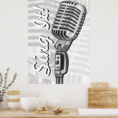 Het plaatsen van de Microfoon in het Poster van d (Keuken)