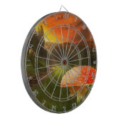 Het plaatsen van de Zon van de Autumn. Dartbord (Voorkant Links)