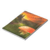 Het plaatsen van de Zon van de Autumn. Notitieblok (Gedraaid)