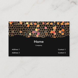 Het plafond van het glas doorbreken #3 visitekaartje