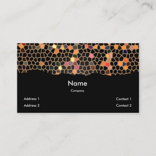 Het plafond van het glas doorbreken #3 visitekaartje (Voorkant)