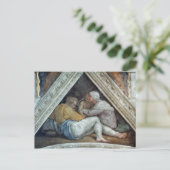 Het Plafond van Sistine Chapel: De voorouders van  Briefkaart (Staand voorkant)