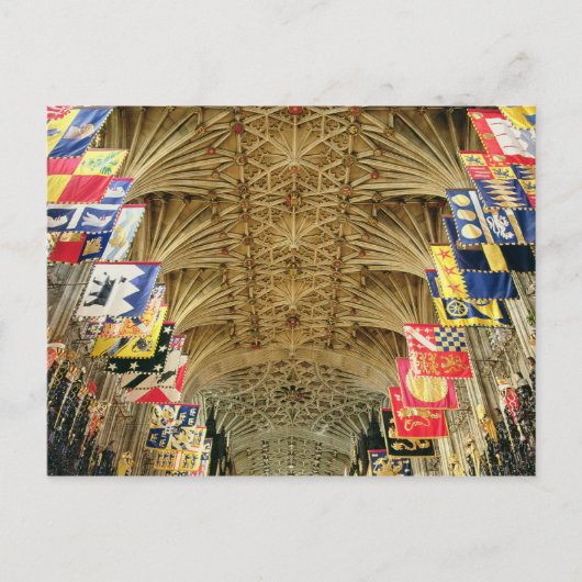 Het plafond van St. George's Chapel, Windsor Briefkaart (Voorkant)