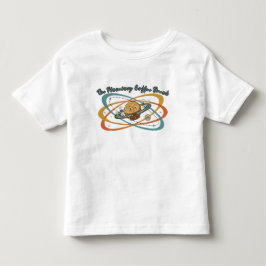 Het Planetaire Koffiepauze Retro Ruimtedesign Kinder Shirts