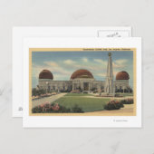 Het Planetarium in Griffith Park Briefkaart (Voorkant / Achterkant)