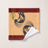 Het planten van de zaden Springtime Kokopelli Bad Handdoek (Wasdoekje)