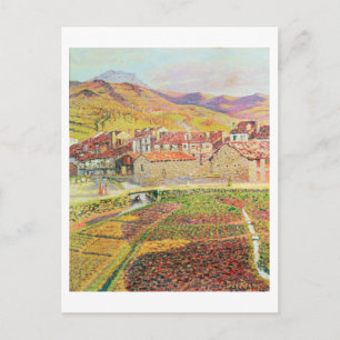 Het platteland briefkaart
