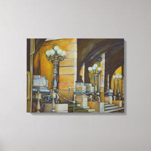 Het Plaza hotel in New York Canvas Afdruk