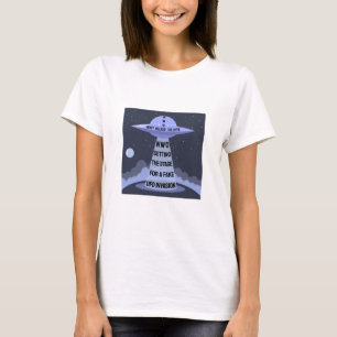 Het podium (licht) T-shirt instellen