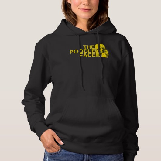 Het poedelgezicht hoodie (Voorkant)
