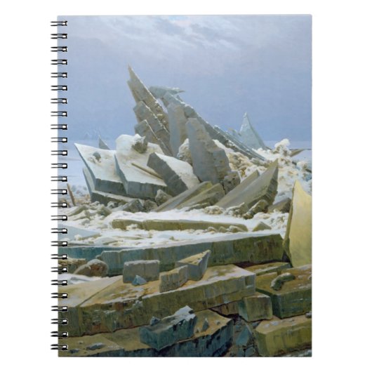 Het Polaire Zee, 1824 Notitieboek (Voorkant)