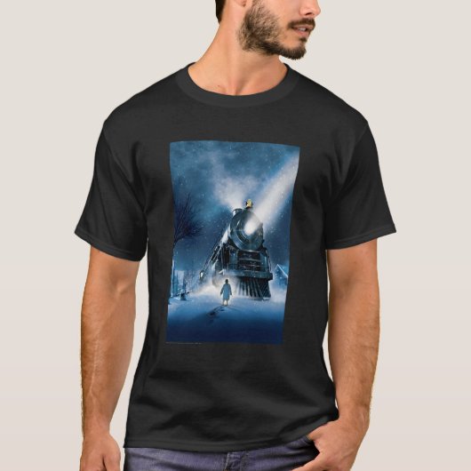 Het Polar Express Poster T-shirt (Voorkant)
