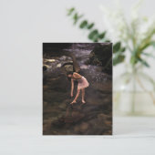 Het Pond Fairy, Fantasy Art Briefkaart (Staand voorkant)