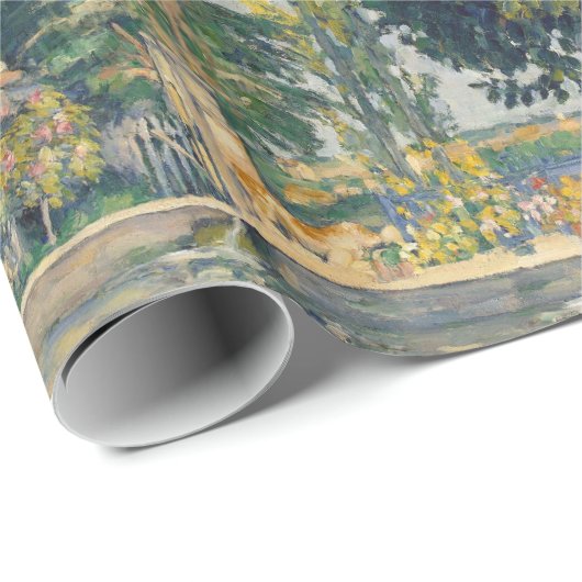 Het Pond van Paul Cezanne Wrapping Paper Cadeaupapier (Rol Hoek)