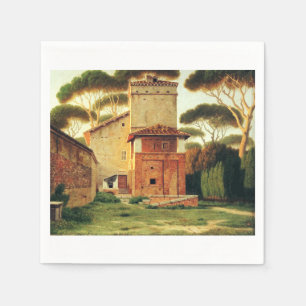 Het poortgebouw in het park van Villa Borghese, Ro Servet