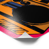 Het Pop-Art Poster van de Uitbreiding van Boombox  (Hoek)