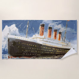 het populairste schip ter wereld strandlaken