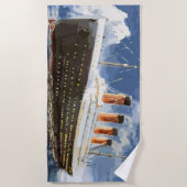 het populairste schip ter wereld strandlaken (Voorkant)