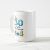 Het Portaal Feest: 30ste Verjaardag Mok (Voorkant links)