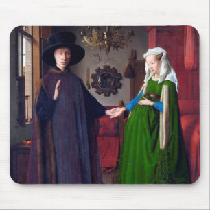 Het portret van Arnolfini, Jan van Eyck Muismat