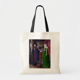 Het portret van Arnolfini, Jan van Eyck Tote Bag
