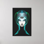Het portret van Cyria ISO Black Canvas (Voorkant)