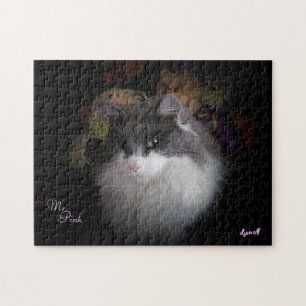 Het portret van de heer Pink Legpuzzel