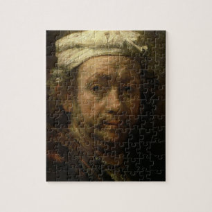Het portret van de kunstenaar op Zijne Heiligheid, Legpuzzel