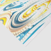 Het Portret van de vrouw Gesmolten Marmeren Effect Tissuepapier (Detail)