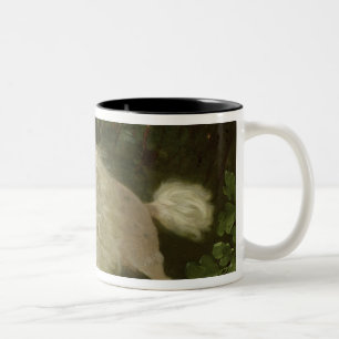 Het portret van een Podle Tweekleurige Koffiemok