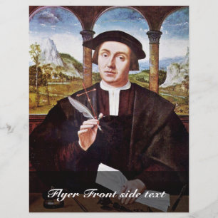 Het portret van een toerist van Quentin Massys
