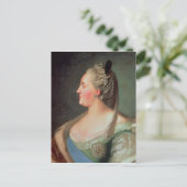 Het portret van Empress Catherine II de Grote Briefkaart (Staand voorkant)
