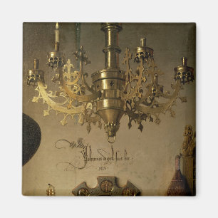 Het portret van Giovanni Arnolfini Magneet