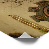 Het portret van Giovanni Arnolfini Poster (Hoek)