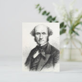 Het Portret van John Stuart Mill Briefkaart (Staand voorkant)